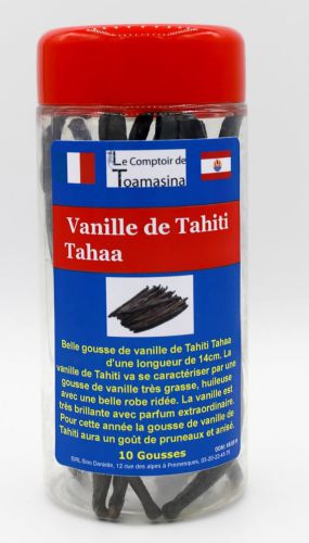  10 Vanilla Pods from Tahiti Tahaa box